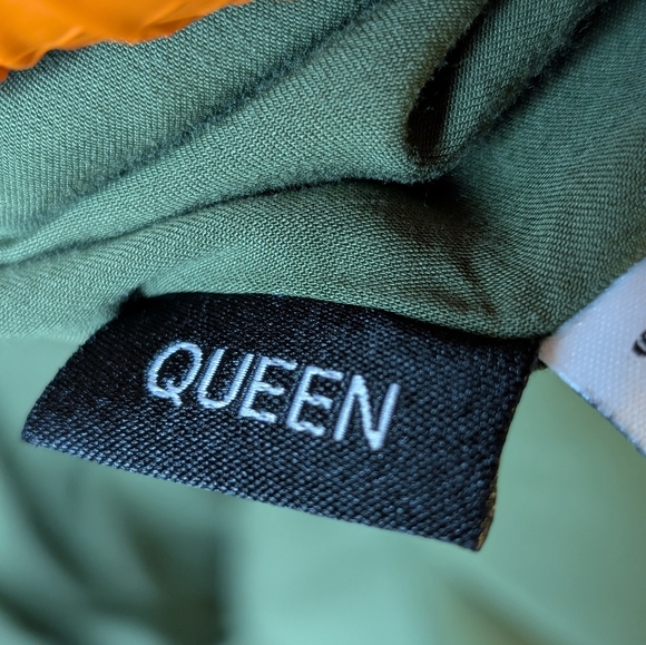 Pure Bamboo Green Queen Fitted Sheets & Flat Sheets Flowy Cooling Breathable - Picture 8 of 13